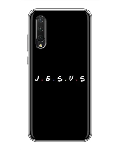 Чехол для Xiaomi Mi A3 с картинкой «Точки веры J.E.S.U.S.» Чехол для Xiaomi Mi A3 с картинкой «Точки веры J.E.S.U.S.»