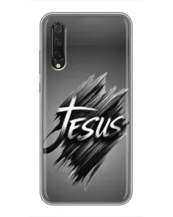Чехол для Xiaomi Mi A3 с картинкой «Надпись Jesus Graffiti» Чехол для Xiaomi Mi A3 с картинкой «Надпись Jesus Graffiti»
