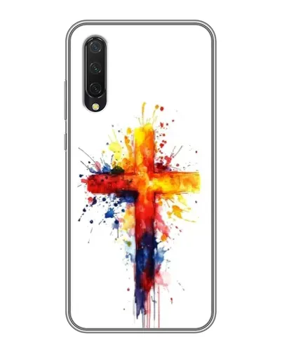 Чехол для Xiaomi Mi A3 с картинкой «Акварельный крест» Чехол для Xiaomi Mi A3 с картинкой «Акварельный крест»