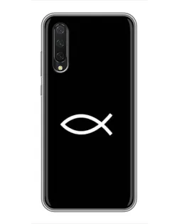Чехол для Xiaomi Mi A3 с картинкой «Символ рыбы Jesus» Чехол для Xiaomi Mi A3 с картинкой «Символ рыбы Jesus»