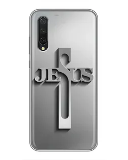 Чехол для Xiaomi Mi A3 с картинкой «Металлический крест Jesus» Чехол для Xiaomi Mi A3 с картинкой «Металлический крест Jesus»