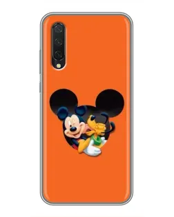 Чехол для Xiaomi Mi A3 с картинкой «Сердце Микки Минни» Чехол для Xiaomi Mi A3 с картинкой «Сердце Микки Минни»