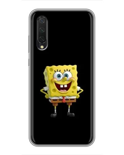 Чехол для Xiaomi Mi A3 с картинкой «Классический Губка Боб»