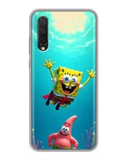 Чехол для Xiaomi Mi A3 с картинкой «Спанч Боб под водой» Чехол для Xiaomi Mi A3 с картинкой «Спанч Боб под водой»