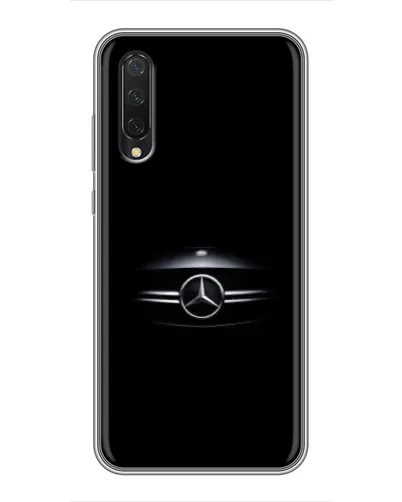 Чехол для Xiaomi Mi A3 с картинкой «Mercedes — абстрактные линии»