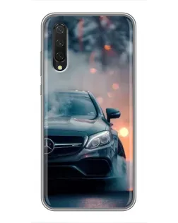 Чехол для Xiaomi Mi A3 с картинкой «Mercedes — ночной город» Чехол для Xiaomi Mi A3 с картинкой «Mercedes — ночной город»
