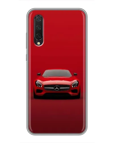 Чехол для Xiaomi Mi A3 с картинкой «Красный Mercedes AMG»