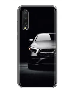 Чехол для Xiaomi Mi A3 с картинкой «Свет фар Mercedes» Чехол для Xiaomi Mi A3 с картинкой «Свет фар Mercedes»
