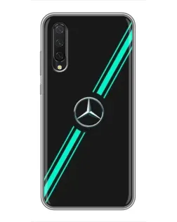 Чехол для Xiaomi Mi A3 с картинкой «Спортивные линии Mercedes» Чехол для Xiaomi Mi A3 с картинкой «Спортивные линии Mercedes»