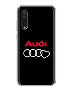 Чехол для Xiaomi Mi A3 с картинкой «Логотип Audi Heart» Чехол для Xiaomi Mi A3 с картинкой «Логотип Audi Heart»