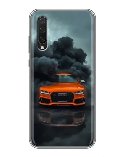 Чехол для Xiaomi Mi A3 с картинкой «Audi в облаках дыма» Чехол для Xiaomi Mi A3 с картинкой «Audi в облаках дыма»