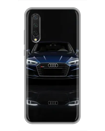 Чехол для Xiaomi Mi A3 с картинкой «Audi — ночное отражение» Чехол для Xiaomi Mi A3 с картинкой «Audi — ночное отражение»