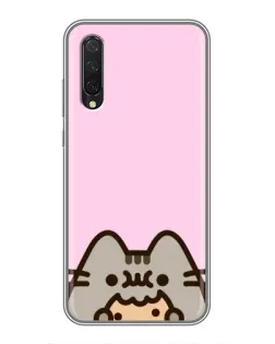Чехол для Xiaomi Mi A3 с картинкой «Pusheen и печенье» Чехол для Xiaomi Mi A3 с картинкой «Pusheen и печенье»