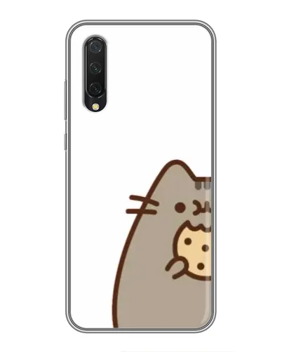 Чехол для Xiaomi Mi A3 с картинкой «Пушин с печеньем»
