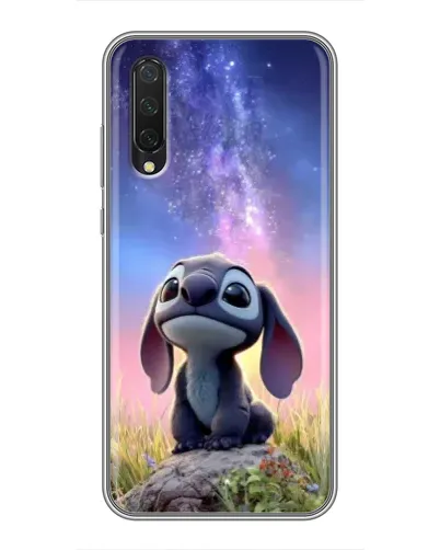 Чехол для Xiaomi Mi A3 с картинкой «Стич на рассвете»