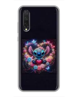 Чехол для Xiaomi Mi A3 с картинкой «Stitch в цветах» Чехол для Xiaomi Mi A3 с картинкой «Stitch в цветах»