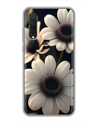 Чехол для Xiaomi Mi A3 с картинкой «Белые маргаритки макро» Чехол для Xiaomi Mi A3 с картинкой «Белые маргаритки макро»