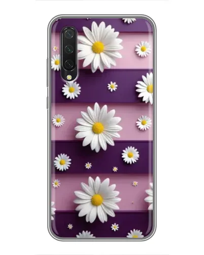 Чехол для Xiaomi Mi A3 с картинкой «Ромашки на фиолетовом» Чехол для Xiaomi Mi A3 с картинкой «Ромашки на фиолетовом»