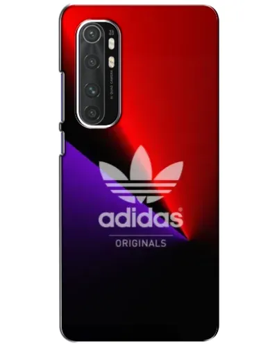 Чехол для Xiaomi Mi Note 10 Lite с картинкой «Adidas Red Neon»