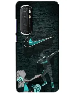 Чехол для Xiaomi Mi Note 10 Lite с картинкой «Спортивный арт Nike»