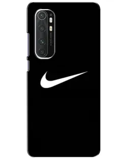Чехол для Xiaomi Mi Note 10 Lite с картинкой «Минималистический Найк»