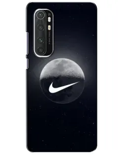 Чехол для Xiaomi Mi Note 10 Lite с картинкой «Nike в стиле граффити»