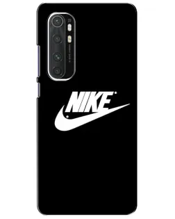 Чехол для Xiaomi Mi Note 10 Lite с картинкой «Мазки краски Nike»