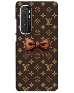 Чехол для Xiaomi Mi Note 10 Lite с картинкой «LV с бантом» Чехол для Xiaomi Mi Note 10 Lite с картинкой «LV с бантом»