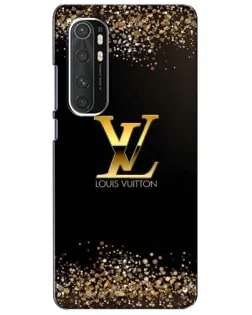 Чехол для Xiaomi Mi Note 10 Lite с картинкой «LV — золотые искры» Чехол для Xiaomi Mi Note 10 Lite с картинкой «LV — золотые искры»
