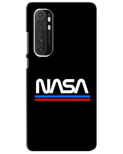 Чехол для Xiaomi Mi Note 10 Lite с картинкой «NASA — классика Red Blue» Чехол для Xiaomi Mi Note 10 Lite с картинкой «NASA — классика Red Blue»
