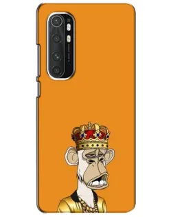 Чехол для Xiaomi Mi Note 10 Lite с картинкой «Золотая обезьяна Bored Ape» Чехол для Xiaomi Mi Note 10 Lite с картинкой «Золотая обезьяна Bored Ape»