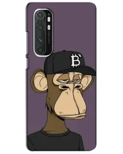 Чехол для Xiaomi Mi Note 10 Lite с картинкой «Bored Ape в кепке» Чехол для Xiaomi Mi Note 10 Lite с картинкой «Bored Ape в кепке»