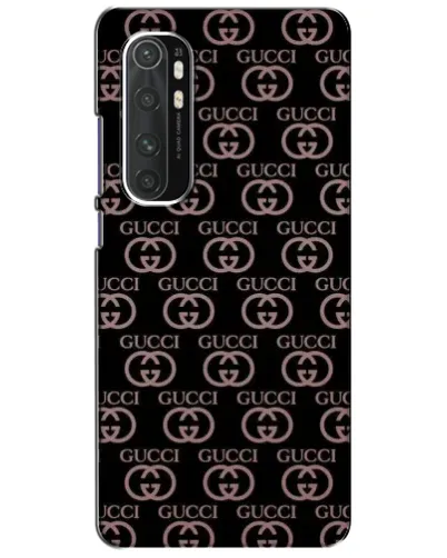 Чехол для Xiaomi Mi Note 10 Lite с картинкой «Классическая монограмма Gucci» Чехол для Xiaomi Mi Note 10 Lite с картинкой «Классическая монограмма Gucci»