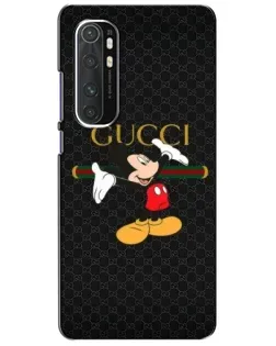 Чехол для Xiaomi Mi Note 10 Lite с картинкой «Микки Маус Gucci» Чехол для Xiaomi Mi Note 10 Lite с картинкой «Микки Маус Gucci»