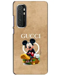 Чехол для Xiaomi Mi Note 10 Lite с картинкой «Микки Маус Gucci — крафт» Чехол для Xiaomi Mi Note 10 Lite с картинкой «Микки Маус Gucci — крафт»