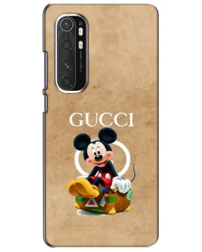Чехол для Xiaomi Mi Note 10 Lite с картинкой «Микки Маус Gucci — крафт» Чехол для Xiaomi Mi Note 10 Lite с картинкой «Микки Маус Gucci — крафт»