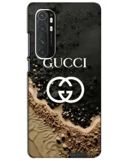 Чехол для Xiaomi Mi Note 10 Lite с картинкой «Gucci — песчаные дюны» Чехол для Xiaomi Mi Note 10 Lite с картинкой «Gucci — песчаные дюны»