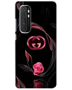 Чехол для Xiaomi Mi Note 10 Lite с картинкой «Gucci — неоновая роза» Чехол для Xiaomi Mi Note 10 Lite с картинкой «Gucci — неоновая роза»