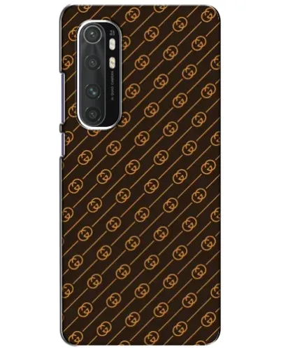 Чехол для Xiaomi Mi Note 10 Lite с картинкой «Gucci — золотые диагонали» Чехол для Xiaomi Mi Note 10 Lite с картинкой «Gucci — золотые диагонали»