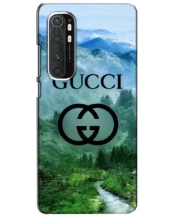 Чехол для Xiaomi Mi Note 10 Lite с картинкой «Gucci — горный пейзаж» Чехол для Xiaomi Mi Note 10 Lite с картинкой «Gucci — горный пейзаж»