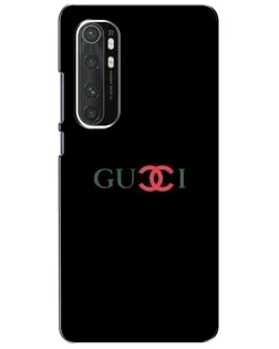 Чехол для Xiaomi Mi Note 10 Lite с картинкой «Gucci — красный градиент» Чехол для Xiaomi Mi Note 10 Lite с картинкой «Gucci — красный градиент»