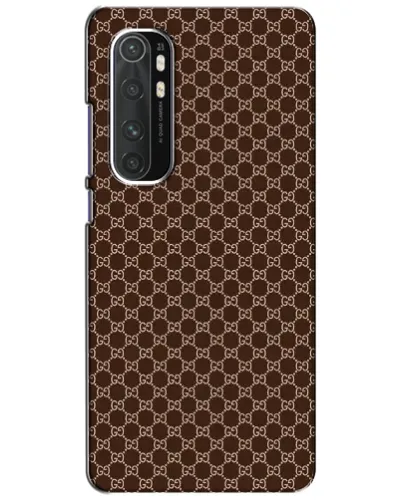 Чехол для Xiaomi Mi Note 10 Lite с картинкой «Gucci — шоколадная сетка» Чехол для Xiaomi Mi Note 10 Lite с картинкой «Gucci — шоколадная сетка»