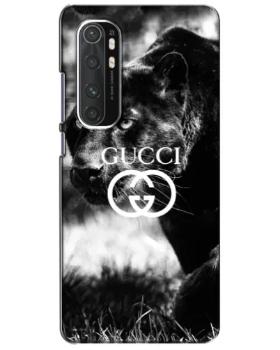 Чехол для Xiaomi Mi Note 10 Lite с картинкой «Gucci — дикая природа» Чехол для Xiaomi Mi Note 10 Lite с картинкой «Gucci — дикая природа»