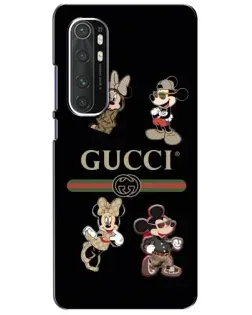 Чехол для Xiaomi Mi Note 10 Lite с картинкой «Gucci — герои Disney и монограмма» Чехол для Xiaomi Mi Note 10 Lite с картинкой «Gucci — герои Disney и монограмма»