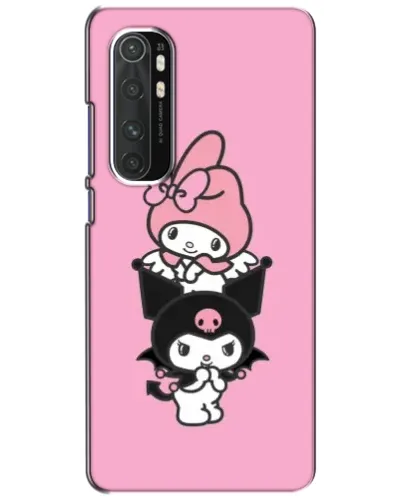 Чехол для Xiaomi Mi Note 10 Lite с картинкой «My Melody и Kuromi» Чехол для Xiaomi Mi Note 10 Lite с картинкой «My Melody и Kuromi»