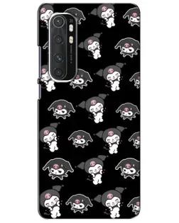 Чехол для Xiaomi Mi Note 10 Lite с картинкой «Черный паттерн Kuromi» Чехол для Xiaomi Mi Note 10 Lite с картинкой «Черный паттерн Kuromi»