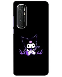 Чехол для Xiaomi Mi Note 10 Lite с картинкой «Электрическая Kuromi» Чехол для Xiaomi Mi Note 10 Lite с картинкой «Электрическая Kuromi»