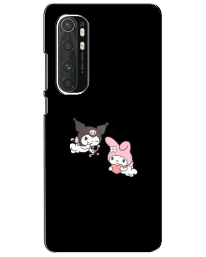 Чехол для Xiaomi Mi Note 10 Lite с картинкой «My Melody и Kuromi» Чехол для Xiaomi Mi Note 10 Lite с картинкой «My Melody и Kuromi»