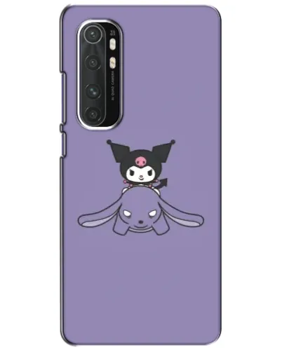 Чехол для Xiaomi Mi Note 10 Lite с картинкой «Kuromi на лиловом фоне» Чехол для Xiaomi Mi Note 10 Lite с картинкой «Kuromi на лиловом фоне»