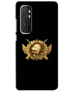 Чехол для Xiaomi Mi Note 10 Lite с картинкой «PUBG — оранжевый градиент» Чехол для Xiaomi Mi Note 10 Lite с картинкой «PUBG — оранжевый градиент»